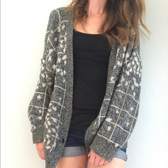 boho oversized cardigan